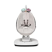 4moms MamaRoo Multi-Motion Baby Swing, Bluetooth Enabled with 5 Unique Motions, Grey
