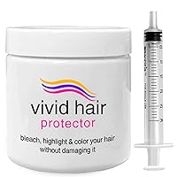 INVERTO VIVID HAIR Color Protector Perfector Prevent Hair Bleaching, Highlighting Coloring Damage From the Start safe for all blondes, vivid, bright & dark colors (60 grams)