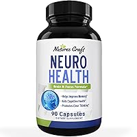 Nootropic Brain Supplement for Memory and Focus - Natural Neuro Cognitive Enhancement Brain Booster Supplement for Adults - GABA Phosphatidylserine DMAE and Bacopa Monnieri to Support Brain Health