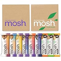 MOSH Ultimate Sampler Pack Pack - 6pk Whey Protein Sampler Pack - 6pk Plant Based Protein Sampler Pack - High Protein Keto Snack