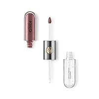 Kiko Milano - Unlimited Double Touch 121 Liquid Lipstick With A Bright Finish In A Two-step Application. lasts Up To 16 hours. No-transfer base Colour.