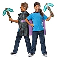 Disguise Minecraft Pickaxe and Cape Costume Set, Official Minecraft Costume Accessories for Kids, One Size