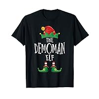 Demoman Elf Shirt Gamer Family Matching Pajamas Christmas T-Shirt