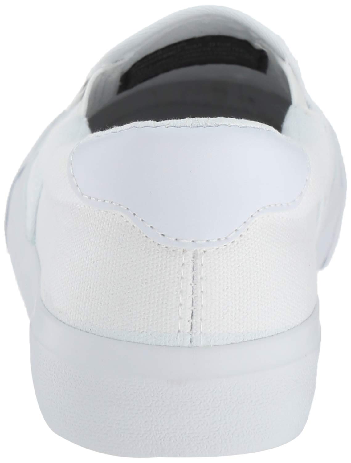Lugz womens Clipper Fashion Sneaker, White/White, 8.5 Wide US