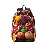 Casual Backpacks Fruit Picture Printed Lightweight Travel Rucksack Daypack for Men Women Laptop Backpacks