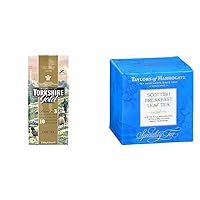 Taylors of Harrogate Yorkshire Gold and Scottish Breakfast Loose Leaf Tea Bundle (16.31 oz)
