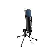 RIG M100 HS Streaming Microphone Officially Licensed for Playstation - USB Mic for Gaming, Streaming, Recording, Podcasting - Cardioid Polar Pattern - USB Plug & Play for PS4, PS5, PC, Mac - Black