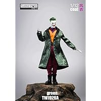 1/12 Green Long Coat for Mezco Joker Slim Body (Figure NOT Included)