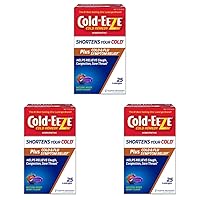 Plus Natural Mixed Berry Cold & Flu Zinc Lozenges, Multi-Symptom Relief, Homeopathic Cold Remedy, Reduces Duration of The Common Cold, Sambucus Nigra to Relieve Cold & Flu (Pack of 3)