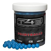 Umarex T4E Premium .43 Caliber Paintballs, Blue, 430 Count