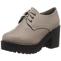 Liberty Doll(リバティー ドール) Women's Lace-Up Shoes Oxford 8cm Heel Manish
