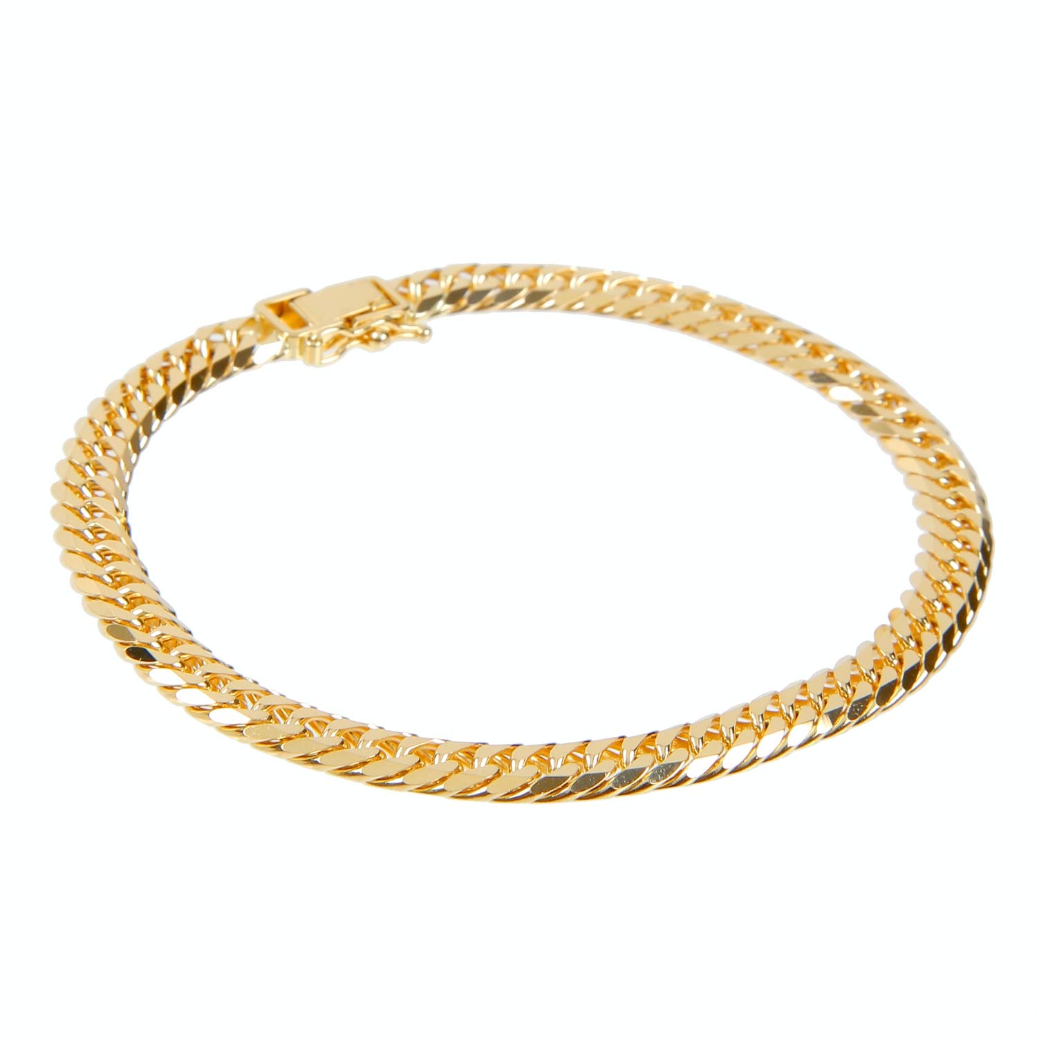 Amazon.com: Miabella 18K Gold Over Sterling Silver Italian 5mm Mesh Link  Chain Bracelet for Women, 925 Made in Italy (Length 6.5 Inches (X-Small)):  Clothing, Shoes & Jewelry