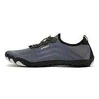 Men and WomenClassic Black Pull Closure Design for Wading Shoes Quick Drying Beach Shoes Comfortable Surfing Sports Shoes Indoor Swimming Pool Shoes Lightweight Carrying Yoga Shoes