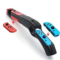 INFURIDER Game Gun Controller for Nintendo Switch Hunting Game,Handle Grips Compatible for Joy-con Shooting Games,Gunshot Controller Adapt for Other Shooting Game on Switch