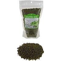 Mung Bean Sprouting Seed: 2.5 Lb - Organic, Non-GMO - Handy Pantry Brand - Dried Moong Beans for Sprouts, Garden Planting, Chinese & Asian Cooking, Soup & More