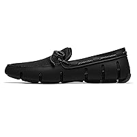 SWIMS Mens Loafers, Mens Casual Slip-Ons Shoes for Summer, Comfortable Stylish Braided Lace Loafer, Fashion Shoe for Beach
