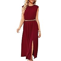 JASAMBAC Cocktail Dresses Women's Fall Wedding Guest Dress 2023 Elegant Party Dress Flowy Prom Long Going Out Dresses