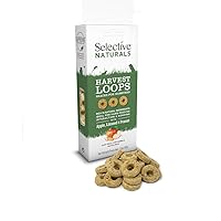 Supreme Petfoods Selective Naturals Harvest Loops with Apple, Linseed & Peanut (Pack of 4), Brown, 2.8 OZ