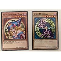 PPO Yu Gi Oh!! Dark Magician and Dark Magician Girl 50 Card Lot!!! Rare Cards Guaranteed in Every Order!!
