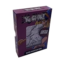 Fanattik 175756 Yu-Gi-Oh Limited Edition Metal God Card The Dark Magician Girl, Multi