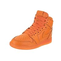 Jordan Air 1 Retro High Big Kids' Sneakers Orange Peel/Orange Peel aj6000-880 (7 M US)