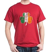 CafePress Vintage Irish Flag Shamrock T Shirt Graphic Shirt