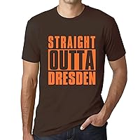 Men's Graphic T-Shirt Straight Outta Dresden Eco-Friendly Limited Edition Short Sleeve Tee-Shirt Vintage