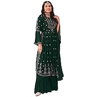 Eid-Ramzan Special Pakistani Party Wear Straight Shalwar Kameez Dupatta Dress