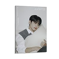 WONPIL DAY6 Fourever Welcome to The Show MUSIC KPOP ARTIST HD Print on Canvas Painting Wall Art for Living Room Decor Boy Gift 24x36inch(60x90cm)