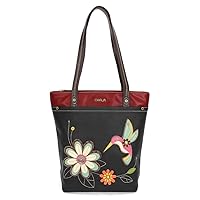 Chala Deluxe Vegan Leather Every Day Tote Bag Purse : 13.5 x 14 inches