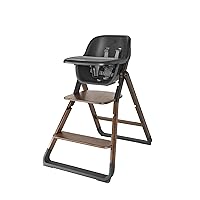 Ergobaby Evolve Baby Essentials Portable High Chair, Dark Wood