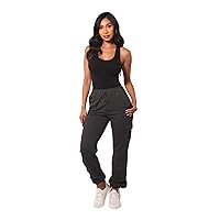 ShoSho Womens Cargo Joggers Pants Buttery Soft Sweatpants with Cargo Pockets