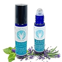 HEAD FRIEND (12ml) | Natural Migraine Support Essential Oil Roll-On | Head Ache Relief Aromatherapy Support Blend | Migraine, Tension, Head Pain Aromatherapy