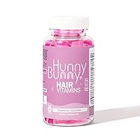 Hair Vitamin Biotin Gummies - Biotin Supplement with Vitamin A, C, D, E, B6 – Hair Growth, Skin, Nail Vitamins - Non GMO, Gluten Free – 60 Gummies