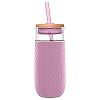 Ello Devon Glass Tumbler with Silicone Sleeve