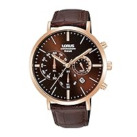 Lorus Classic Man Mens Analog Quartz Watch with Leather Bracelet RT350KX9