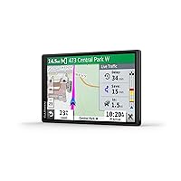 Garmin DriveSmart 55 and Traffic, GPS Navigator, 5.5” Display, Simple On-Screen Menus, Easy-to-See Maps