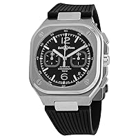 Bell and Ross BR 05 Chrono Chronograph Automatic Black Dial Men's Watch BR05C-BL-ST/SRB