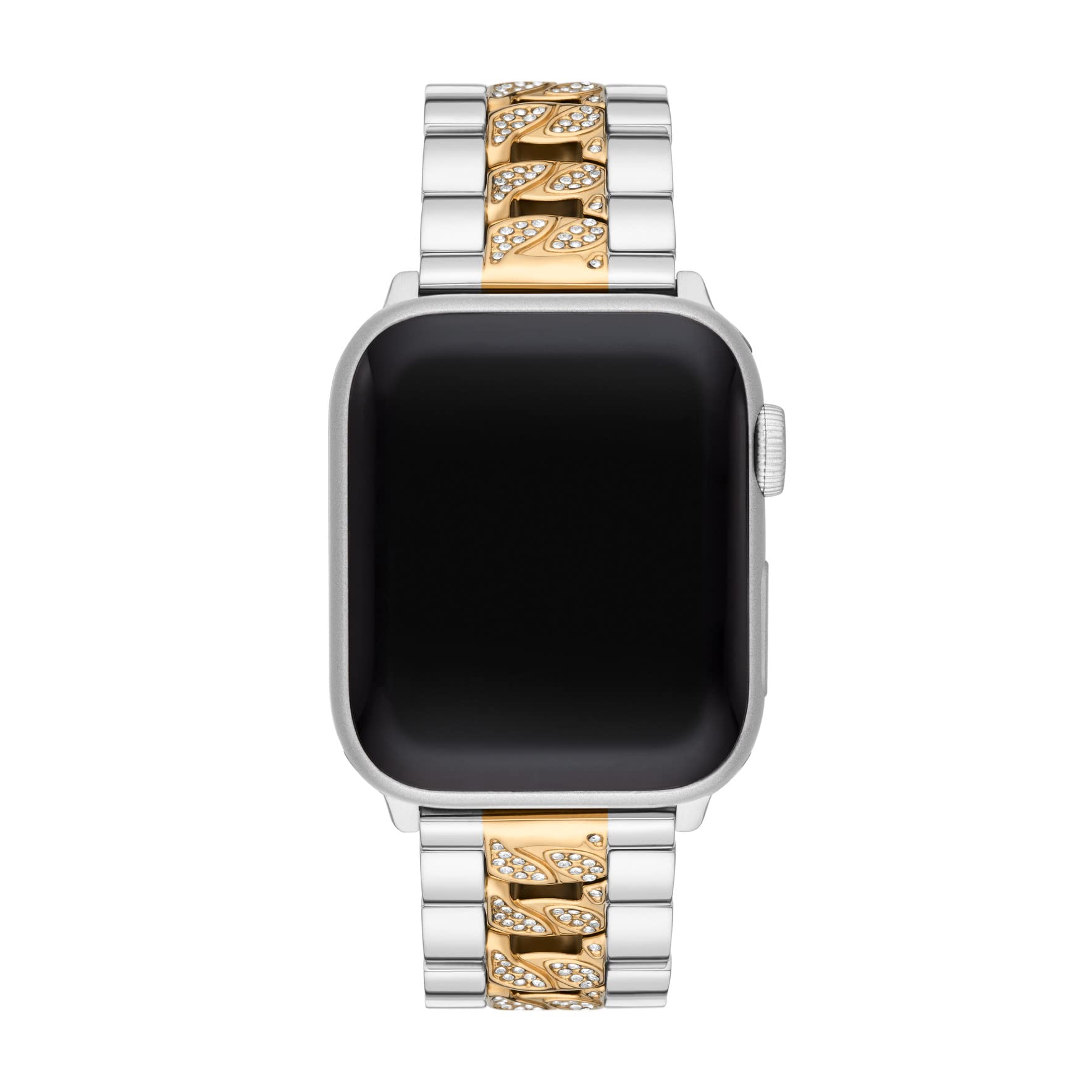 Michael Kors Interchangeable Watch Band Compatible with Your 38mm/40mm/41mm Apple Watch- Stainless Steel Bracelet Bands for Apple Watch Series 8/7/6/5/4/3/2/1/SE
