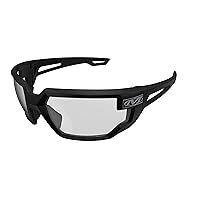 Vision Type-X Safety Glasses with Advanced Anti Fog, Scratch Resistant, Black Frame, Protective Eyewear, Lightweight, Ventilated Temples, For Indoor & Outdoor Use (Clear Lens)