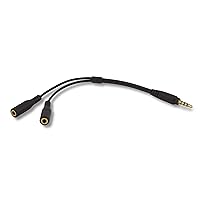 Padcaster Dual Microphone/Headphone Y-Splitter Cable