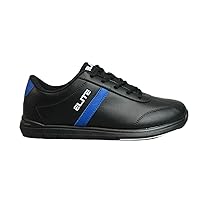 ELITE Men's Basic Bowling Shoes - Universal Sliding Soles, Lightweight, and Comfortable.
