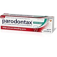 Parodontax Clean Mint Daily Toothpaste, 3.4 oz. Per Tube (2 Pack)