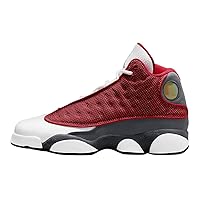 Jordan Nike Youth Air 13 GS Red Flint, Gym Red/Flint Grey/White/Black, 6.5Y