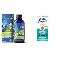 Mommy's Bliss and Little Remedies Baby Gripe Waters, Infant Gas & Colic Relief, Fennel, Ginger, 4 Fl Oz, Packs of 1