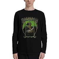 Rock Band T Shirts Children of Bodom Boy's Cotton Crew Neck Tee Long Sleeve Shirts Black