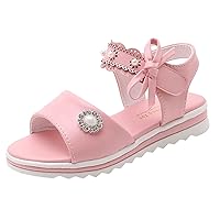 Kids Sliders Children Shoes Fashion Flower Thick Sole Sandals Soft Sole Comfortable Princess Sandals Sandal Toddler Girl
