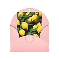 Lemons Tree Greeting Card Blank Card With Envelope, Husband Anniversary Card, Boyfriend Birthday Card, Love Card, Boyfriend Card, Valentine'S Day Card (Vertical)