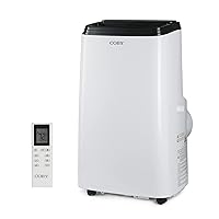 Coby CBPAC815 3-in-1 AC Unit, Dehumidifier & Fan, 12,000 BTUs Portable-air-conditioners, White