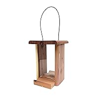 Cedar Bin Bird Feeder